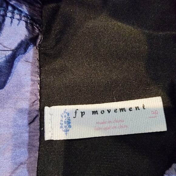 Free People Movement The Way Home Shorts Women L Purple Athletic High Rise - Picture 7 of 10